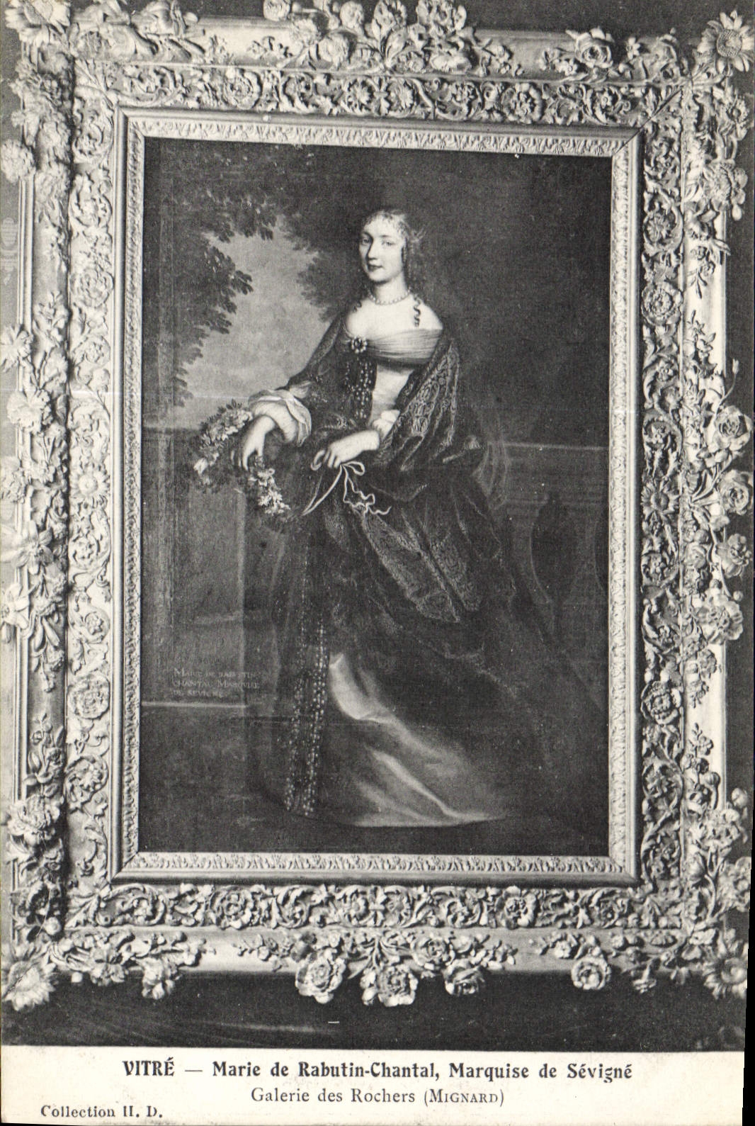 CPA Vitre Marie de Rabutin Chantal Marquise de Sevigne 