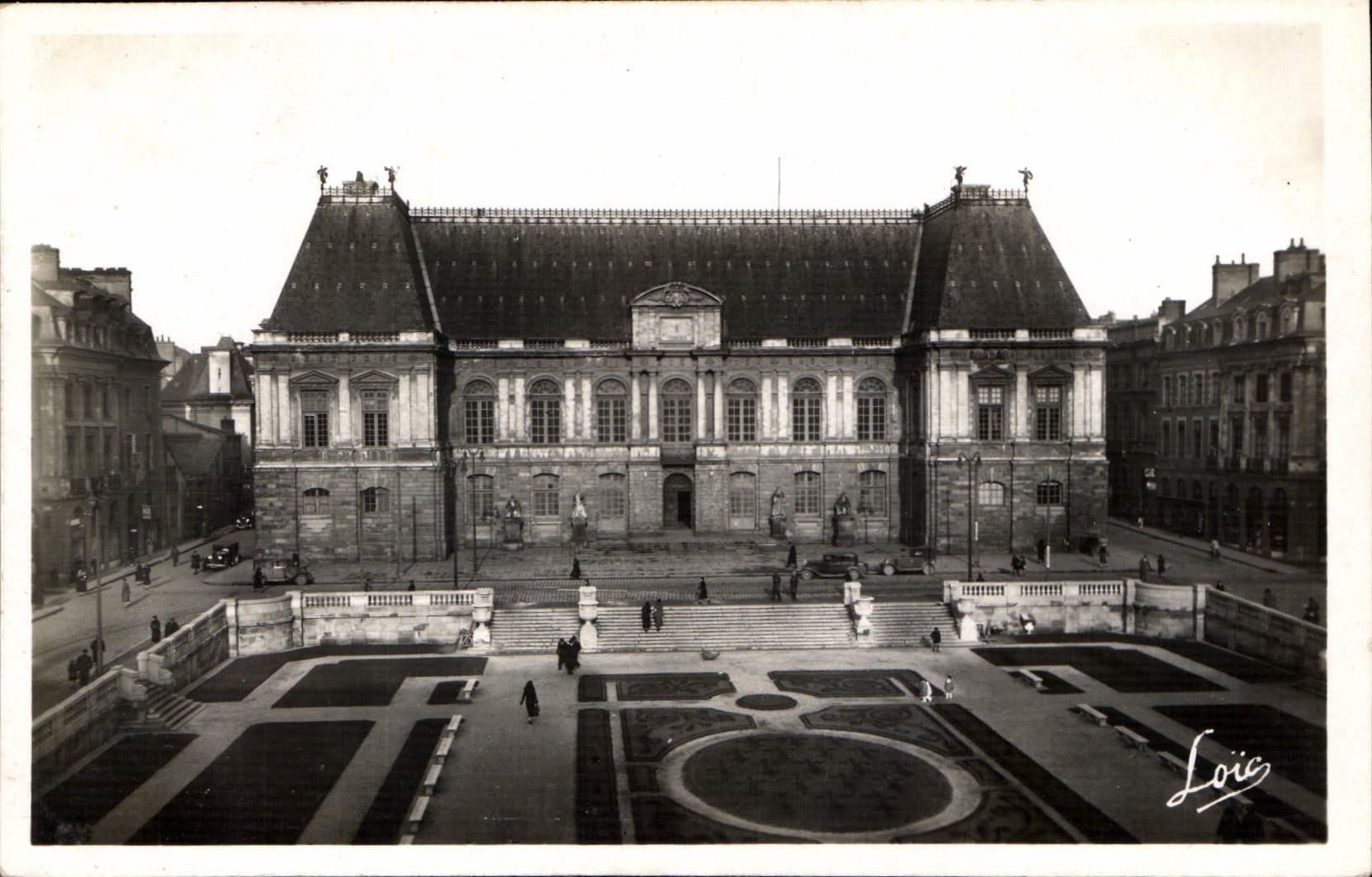 CPA Rennes Le Palais de Justice 