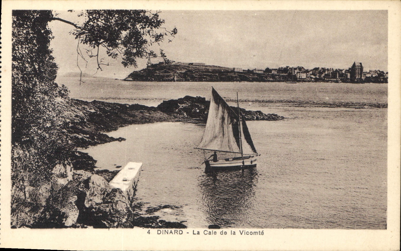 CPA Dinard La Cale de la Viconte 