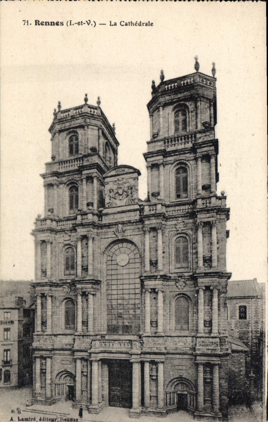 CPA Rennes La Cathedrale 