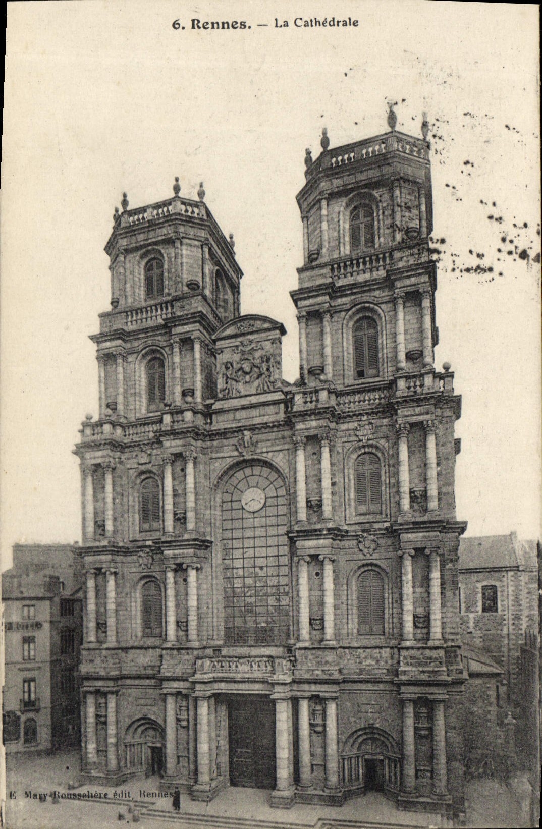 CPA Rennes La Cathedrale 