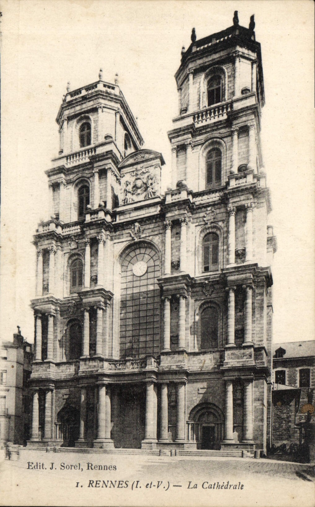 CPA Rennes La Cathedrale 
