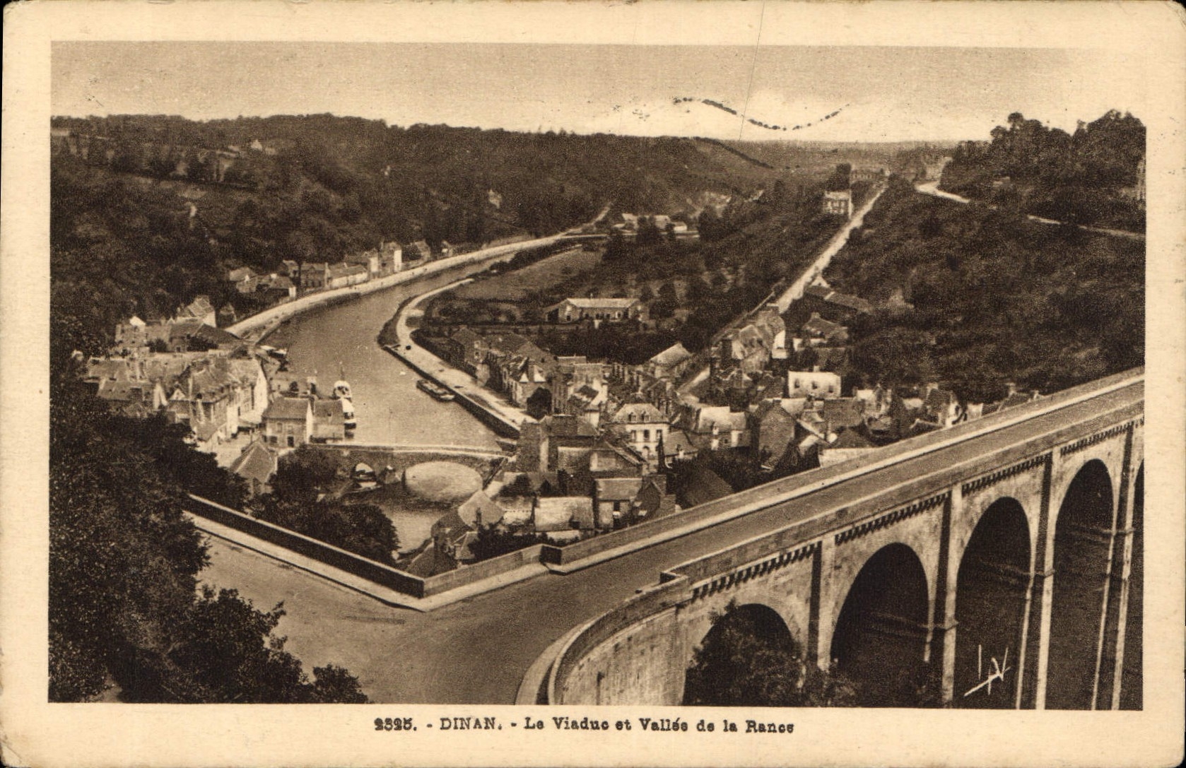 CPA Dinan Le Viaduc et Vallee de la Rance 