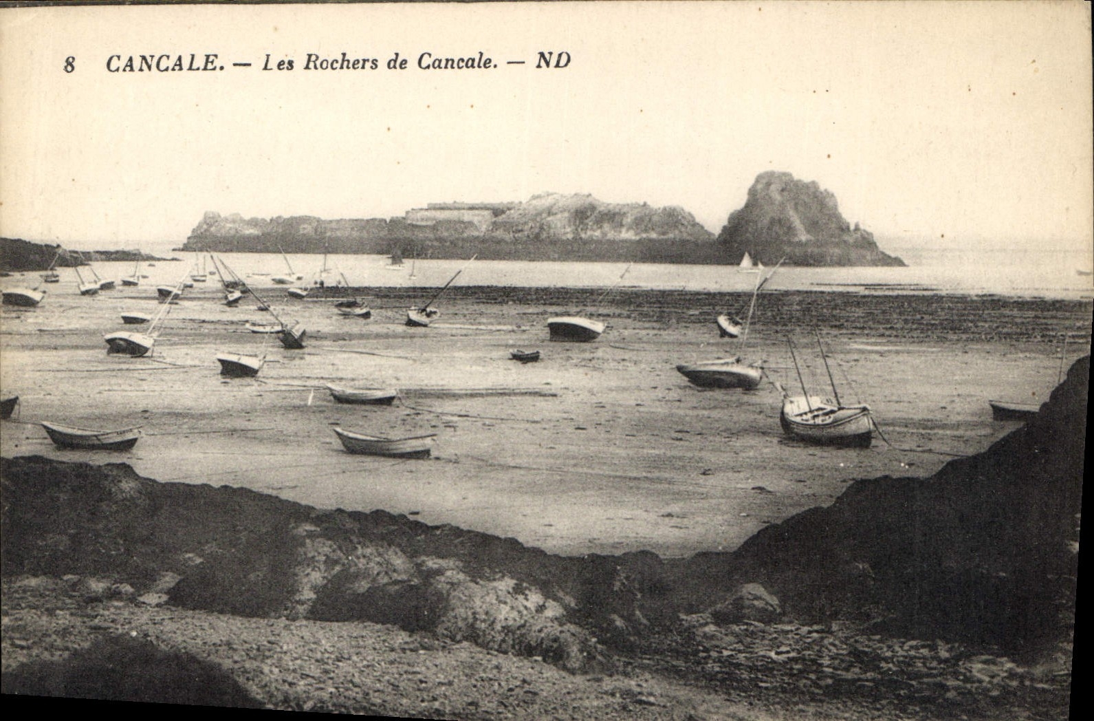 CPA Cancale Les Rochers de Cancale 