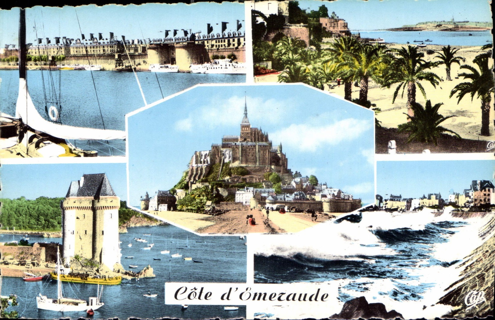 CPA St Malo de Bassin Dinard La Palmerate