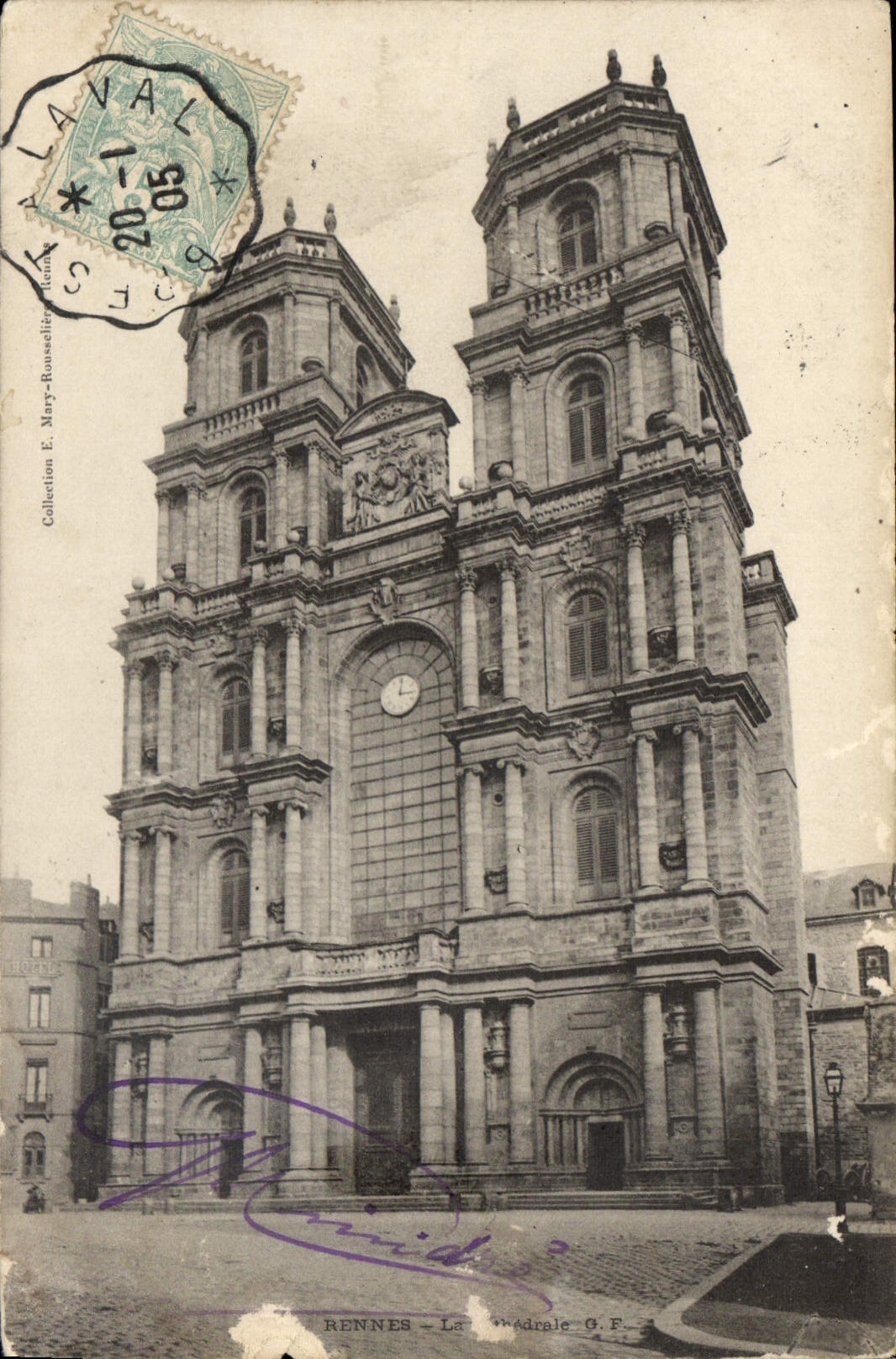 CPA Rennes La Cathedrale 