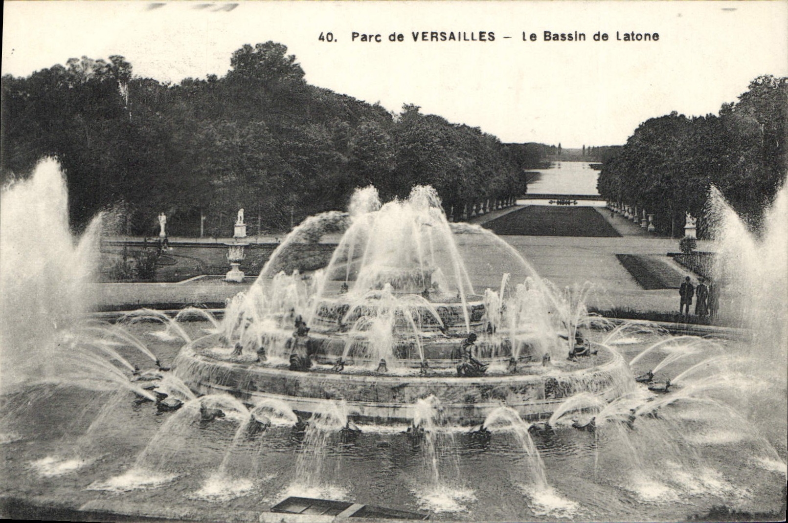 CPA Parc des Versailles Le Bassin de Latone
