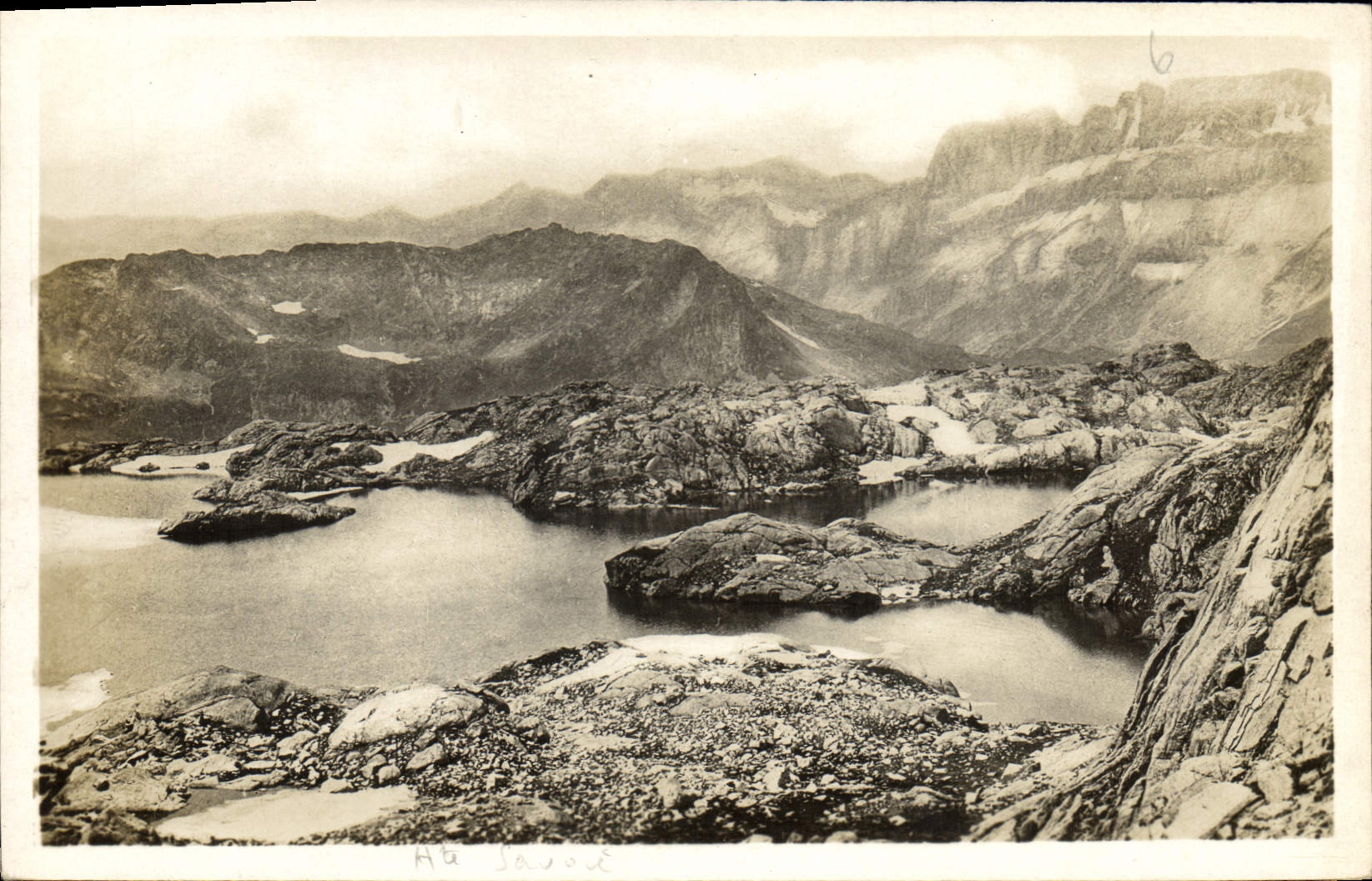 CPA Argentieres Le Lac Cornn et la Chaine du Fiez 