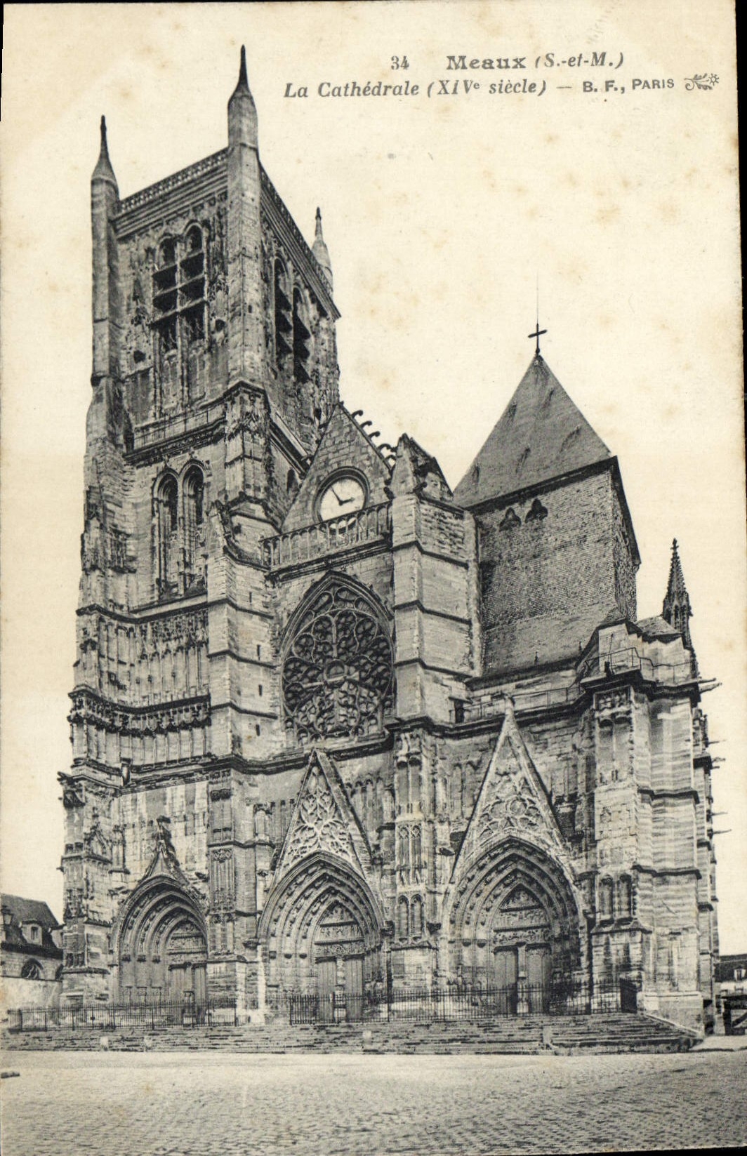 CPA Meaux La Cathedrale 