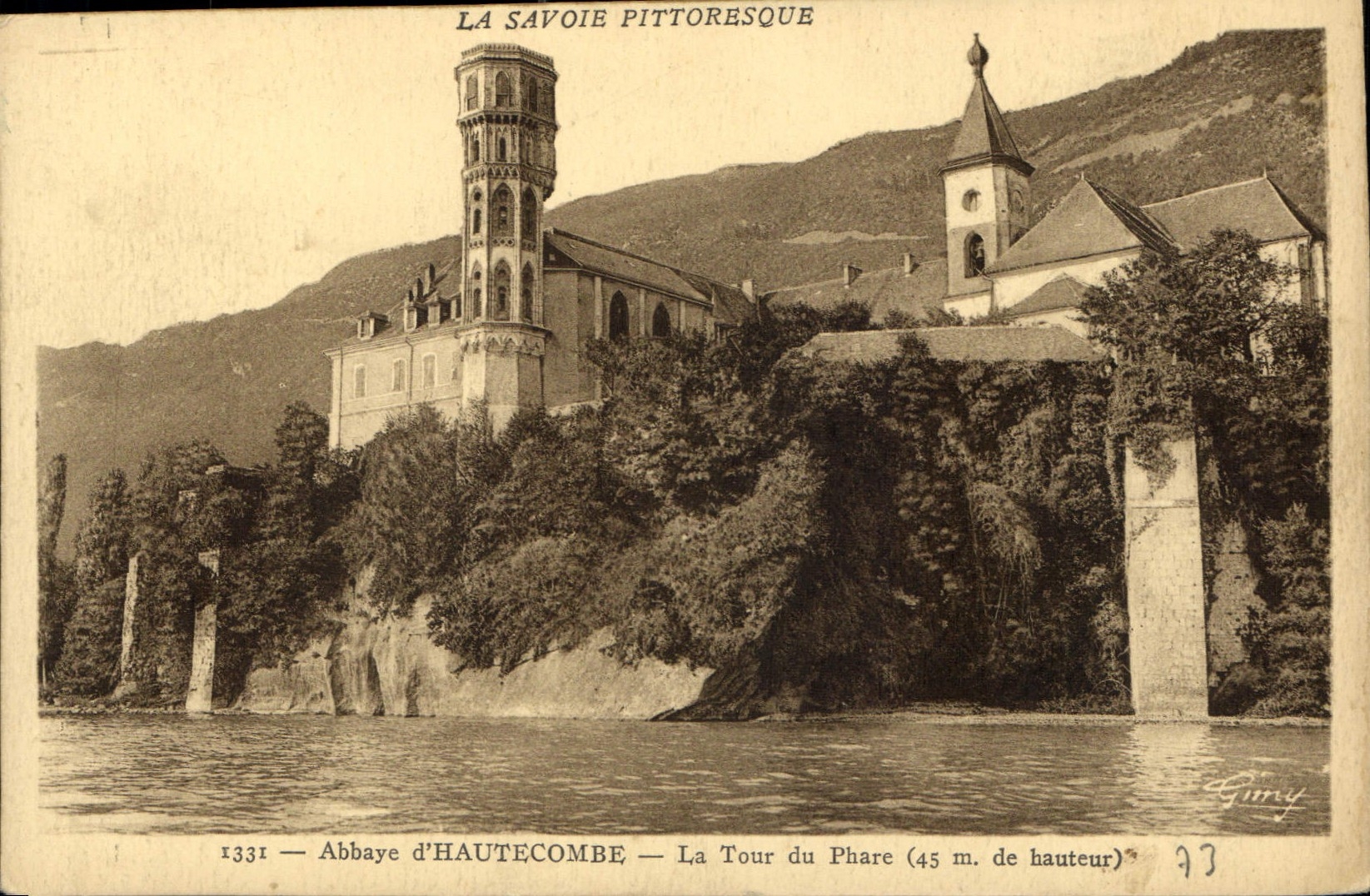 CPA Abbaye d'Hautecombe la tourn du Phare 
