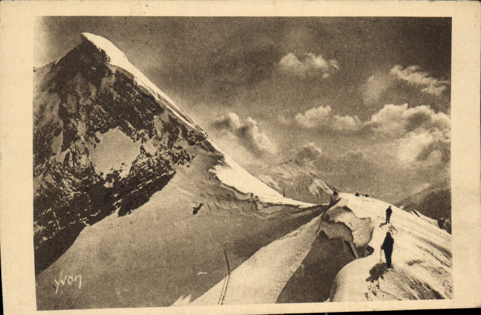 CPA Annecy Haute Savoie Massif de la Tournette au Colde La Pointe aux Frettes