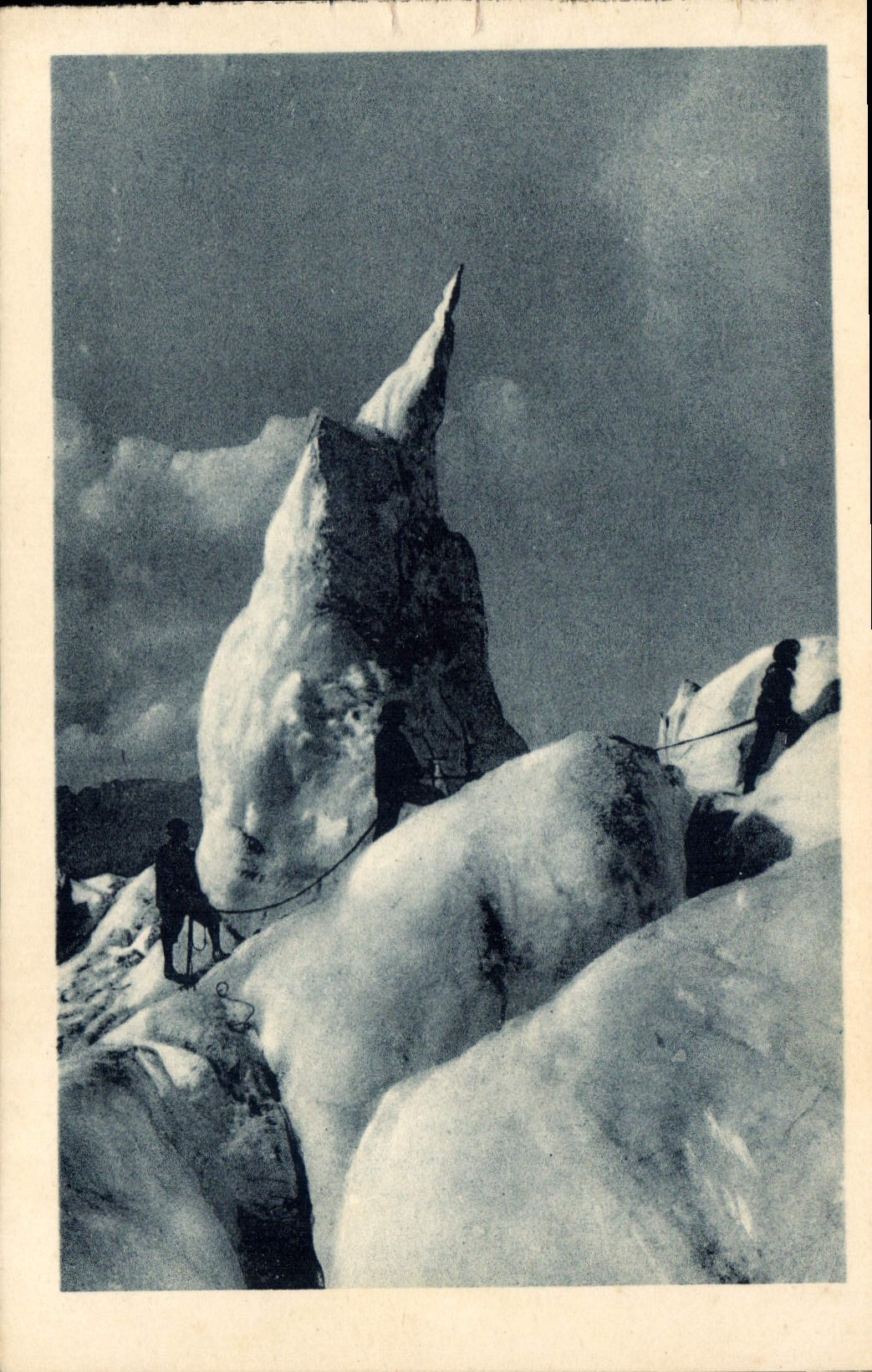 CPA Chamonix Ascension au Mont Blanc 