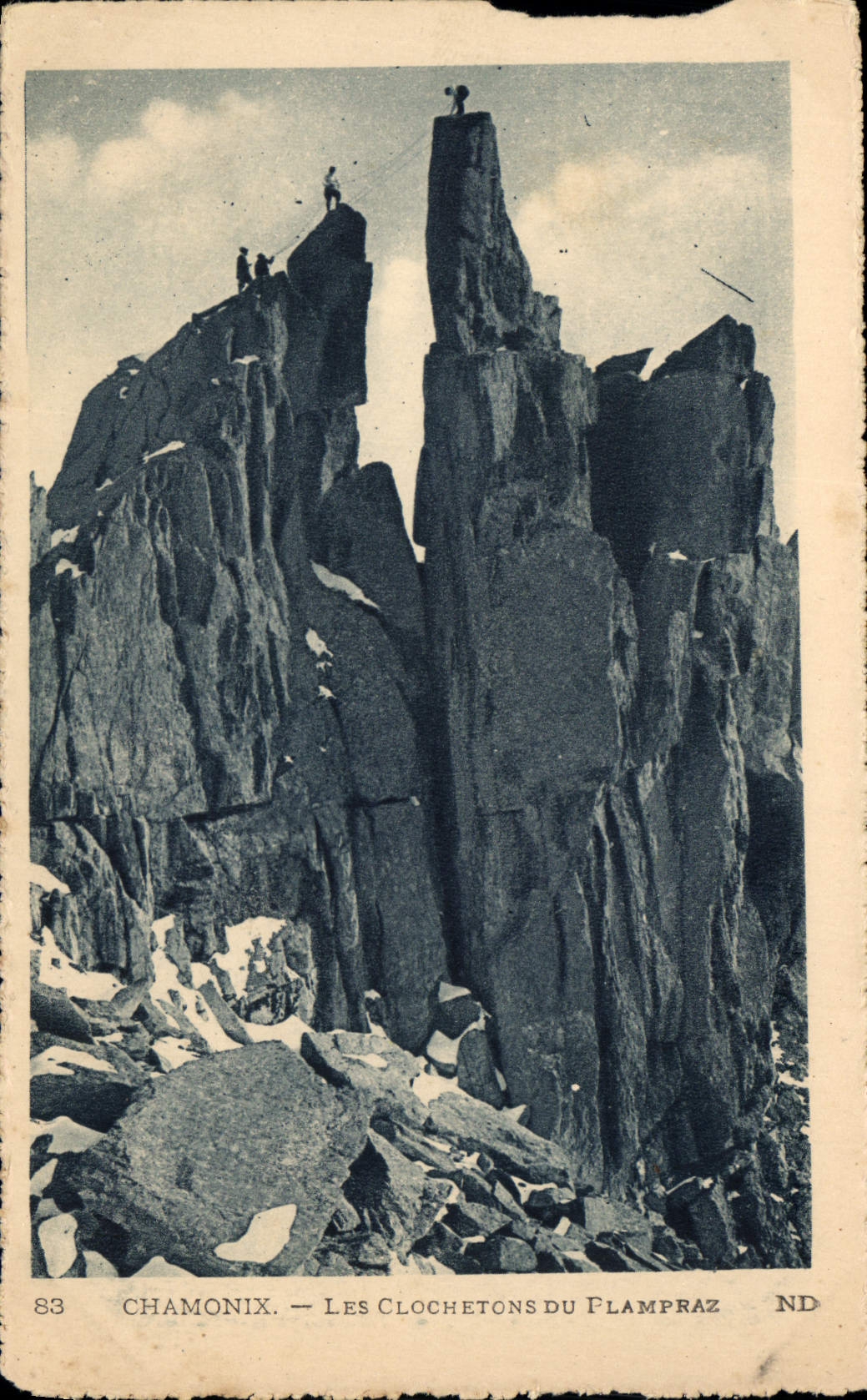 CPA Chamonix Les Clochetons du Flampraz 