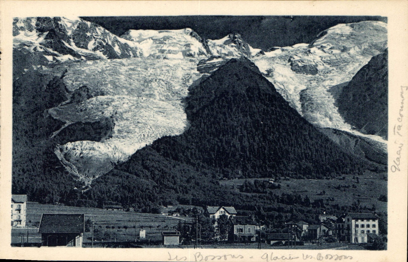 CPA Chamonix Glacier des Bossons 