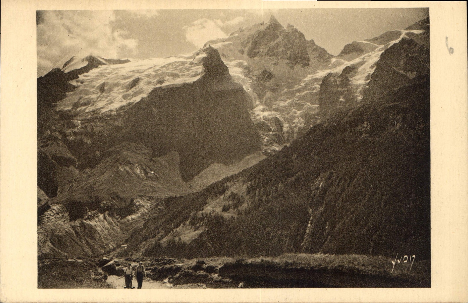 CPA Massif de la Meije 