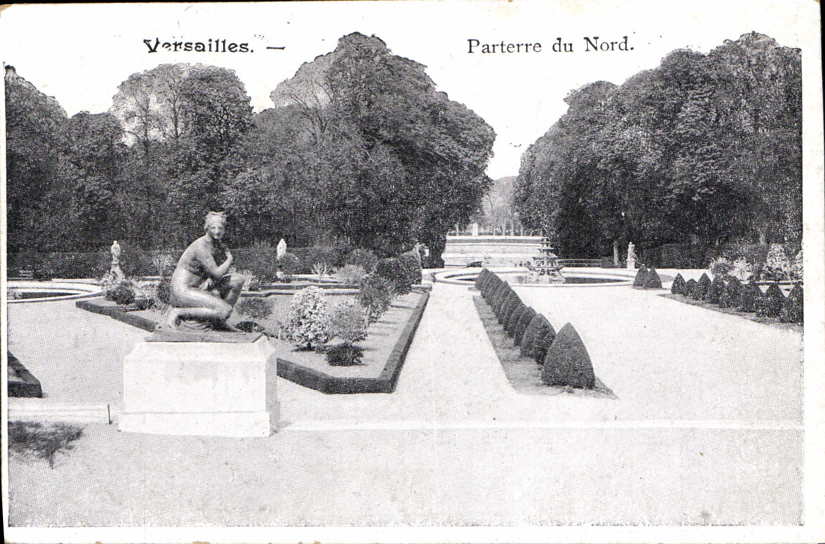 CPA Versailles Parterre du Nord 