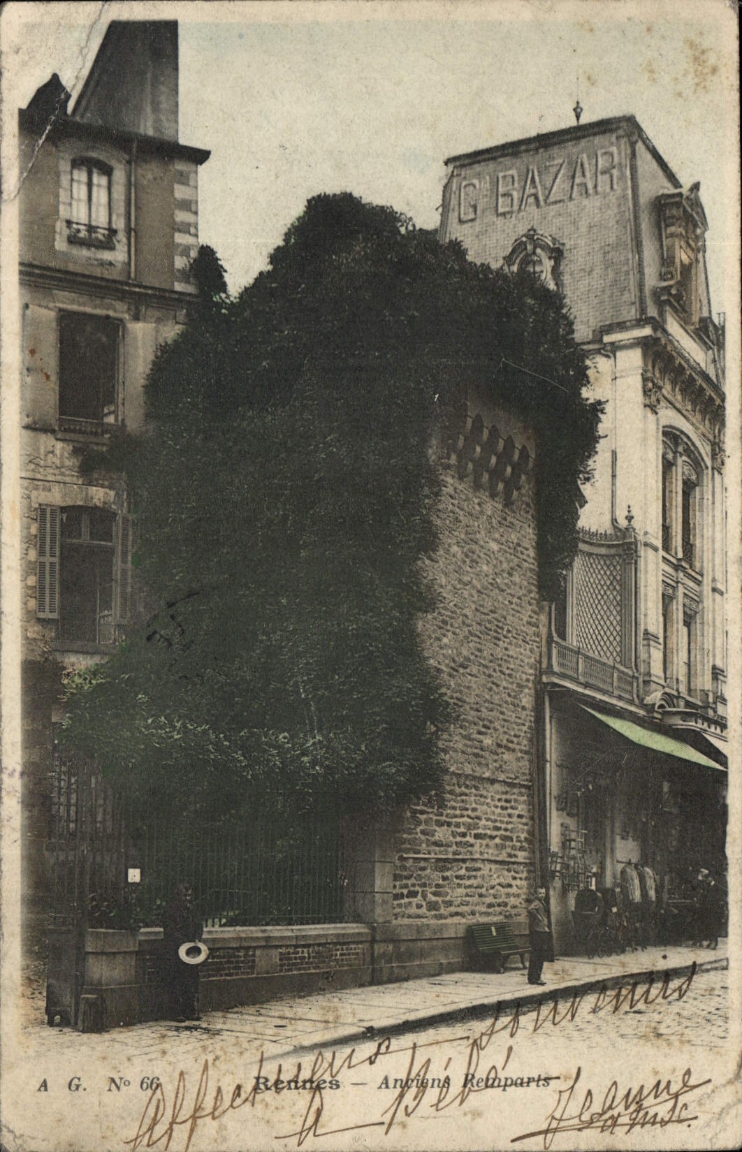 CPA Rennes Ancien Remparts 