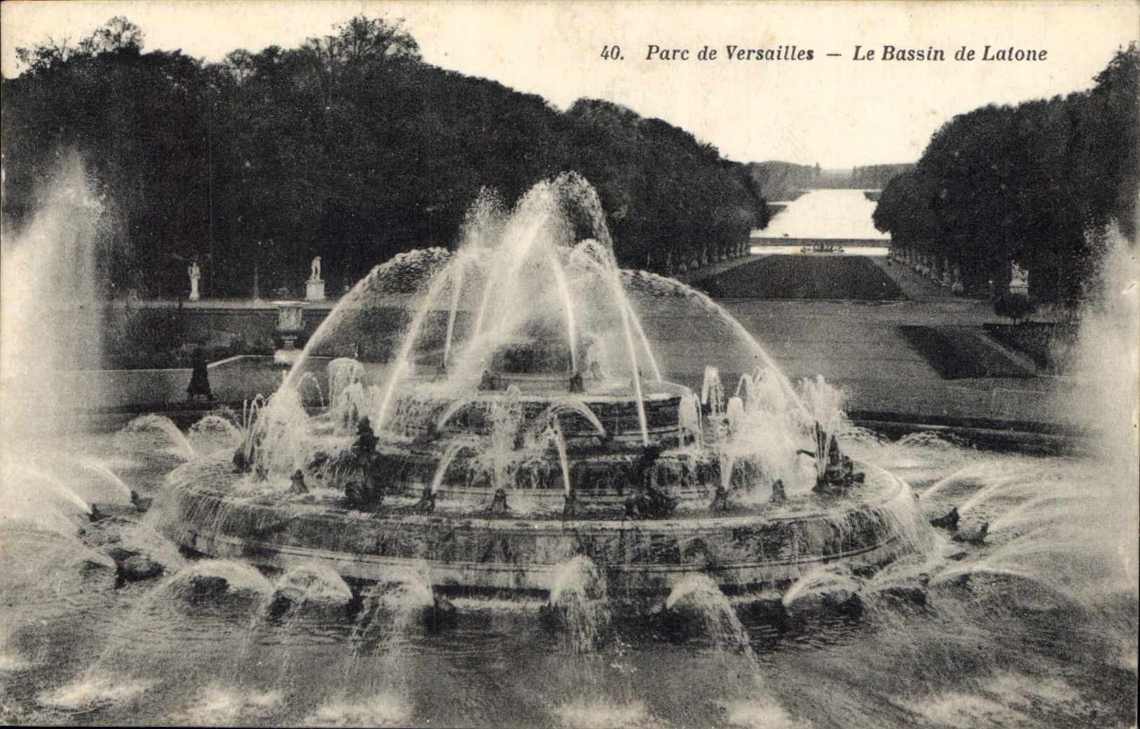 CPA Parc de Versailles Le Bassin de Latone 