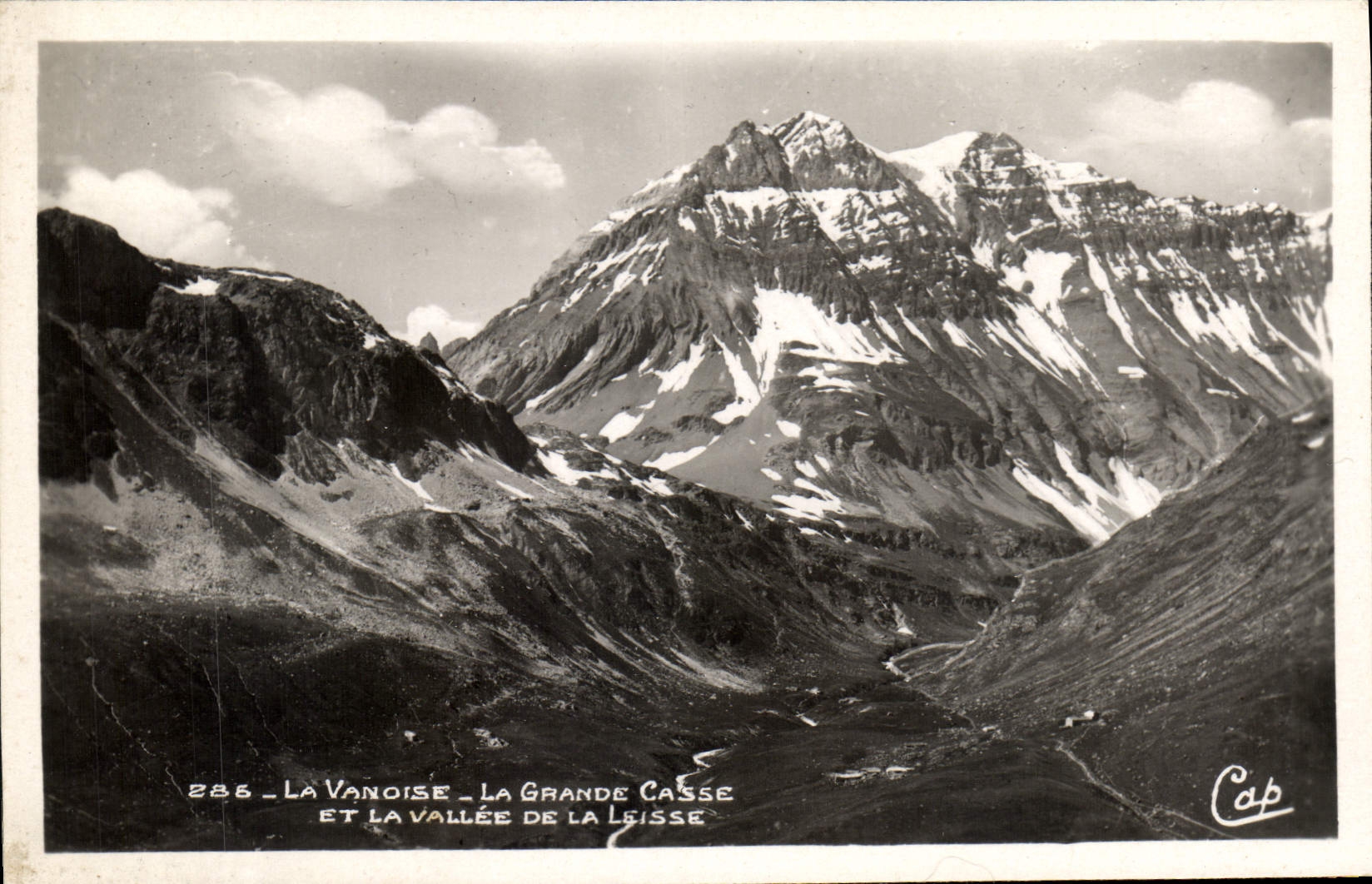 CPA La Vanoise La Grande Casse et la Vallee de la Leisse