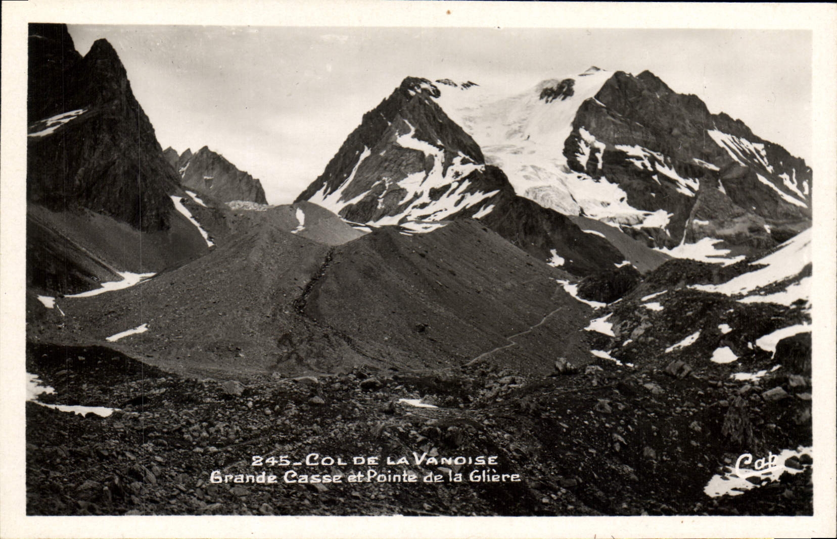 CPA Col de la Vanoise Grande Casse et Pointe de la Gliere 