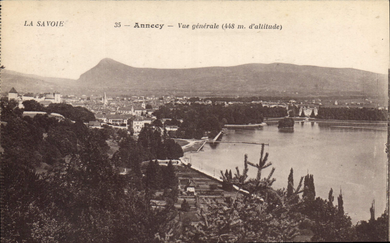 CPA Annecy Vue generale 