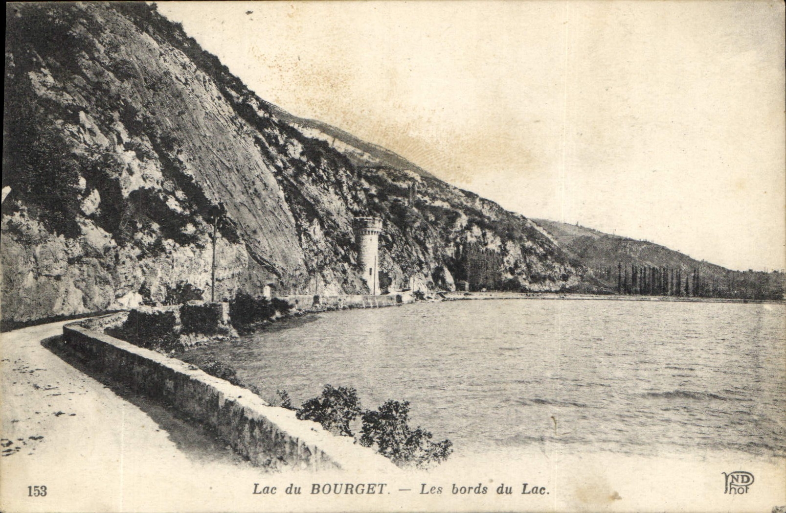 CPA Lac du Bourget Les bords du Lac 