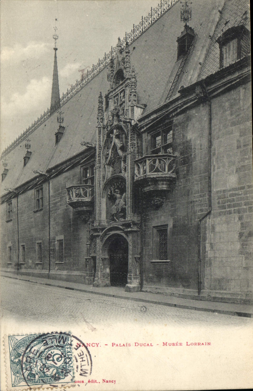 CPA Nancy Palais Ducal Musee Lorrain 