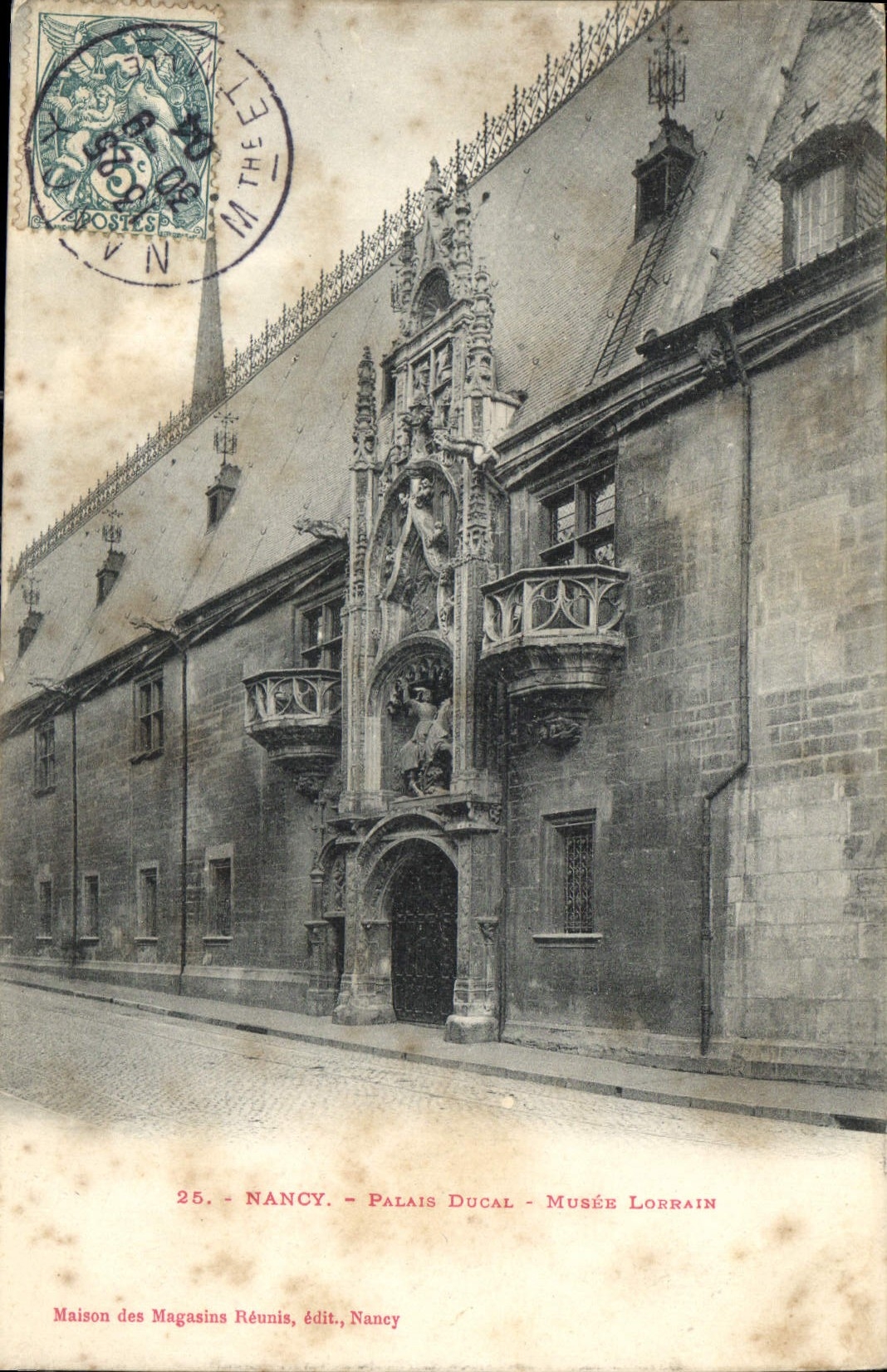 CPA Nancy Palais Ducal Musee Lorrain 