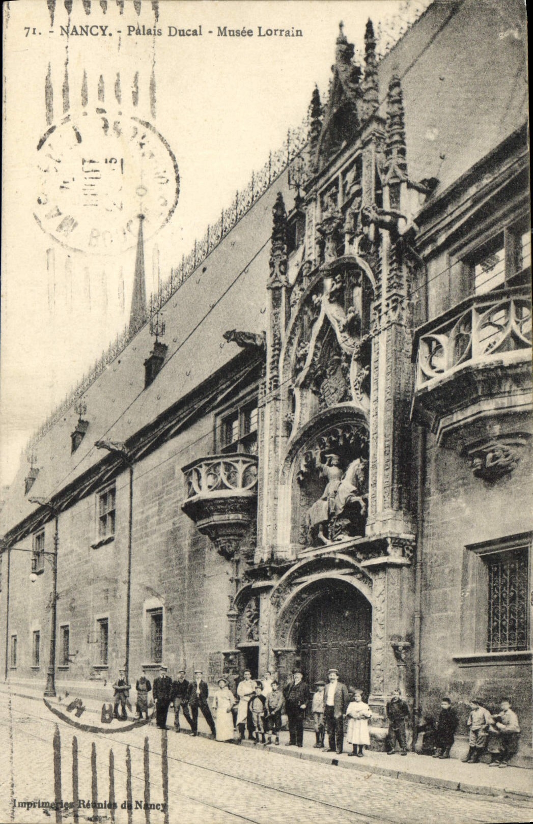 CPA Nancy Palais Ducal Musee Lorrain 