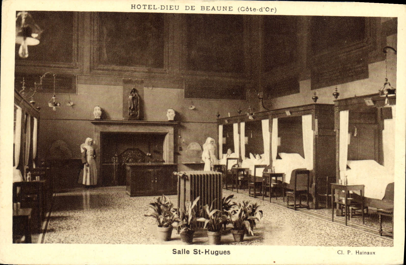CPA Hotel Dieu de Beaune Cote d'Or Salle St Rugues