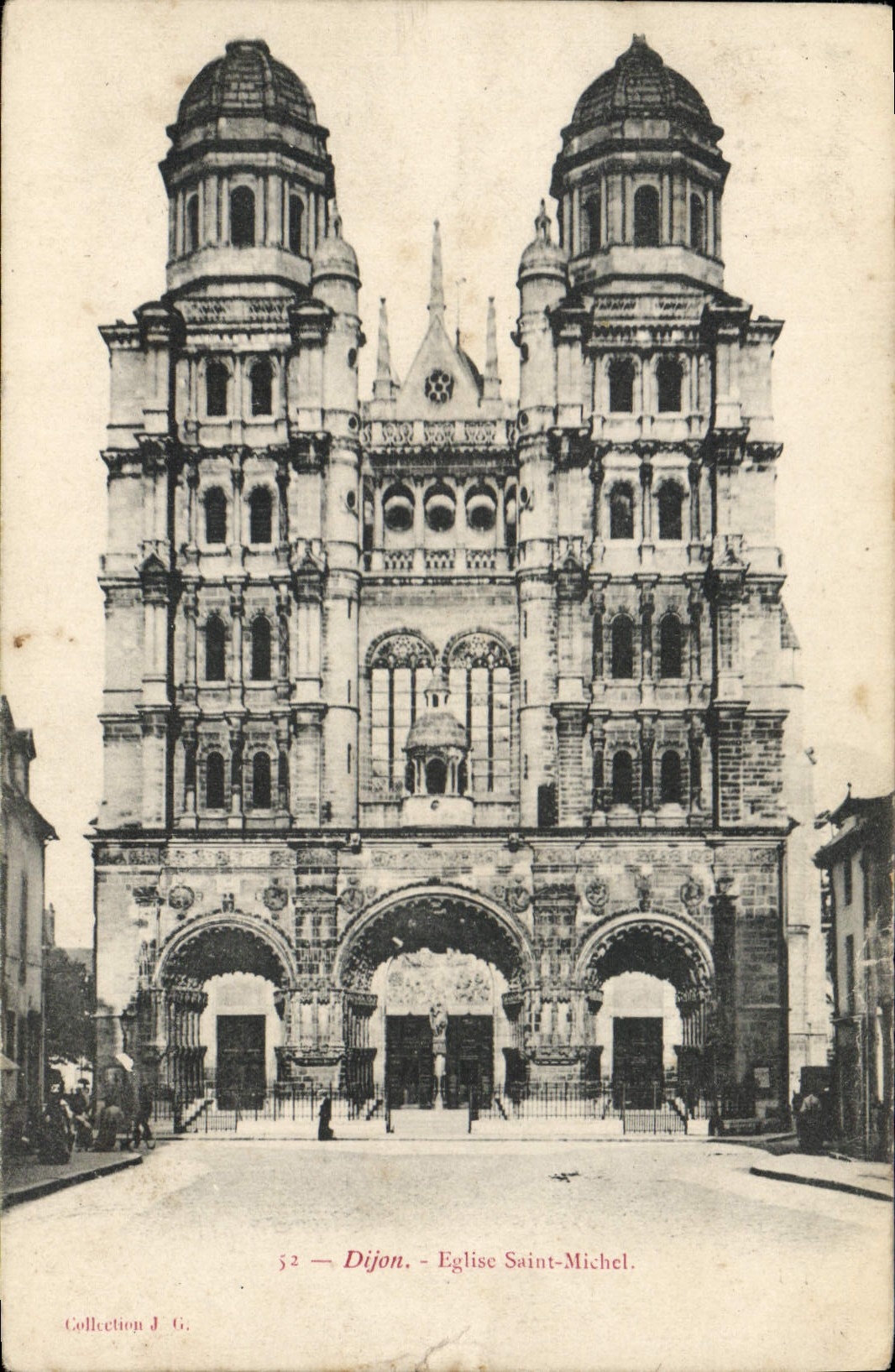 CPA Dijon Eglise Saint Michel 