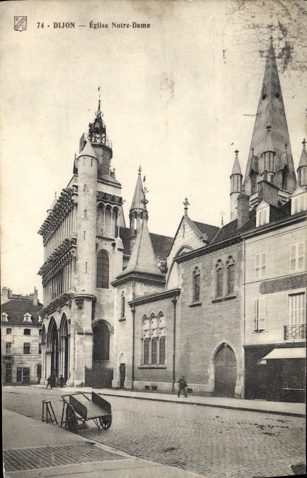 CPA Dijon Eglise Notre Dame 