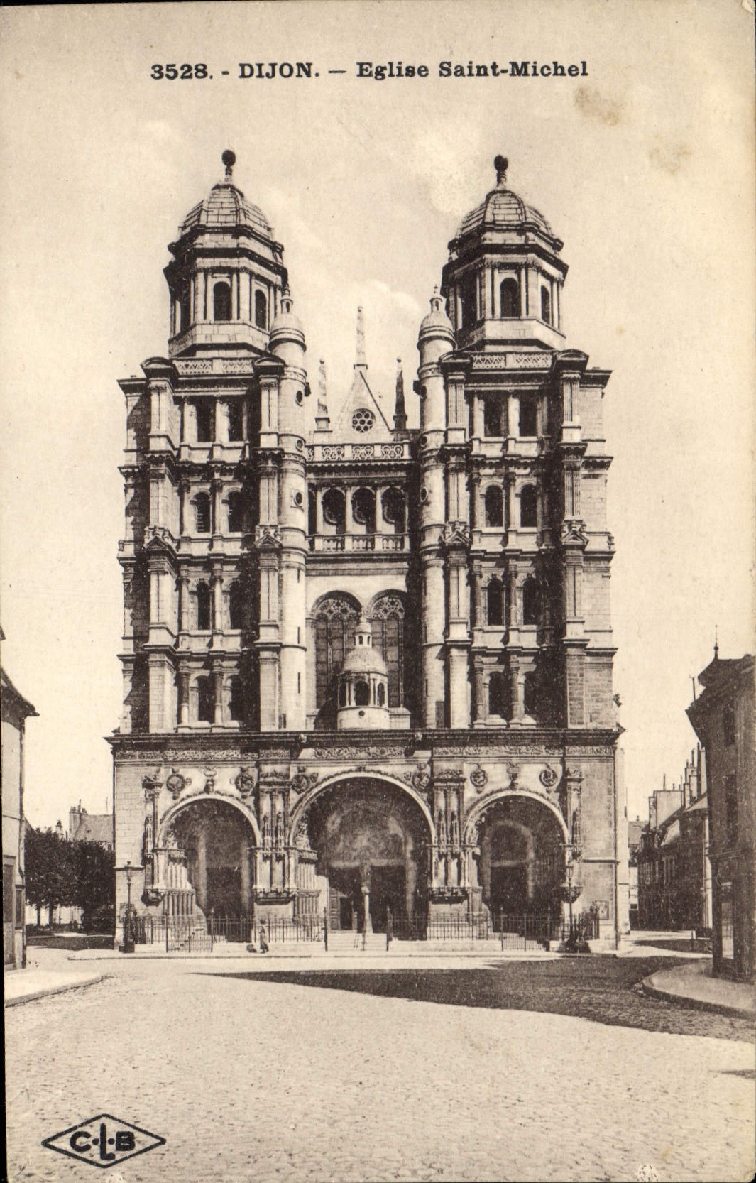 CPA Dijon Eglise Saint Michel 