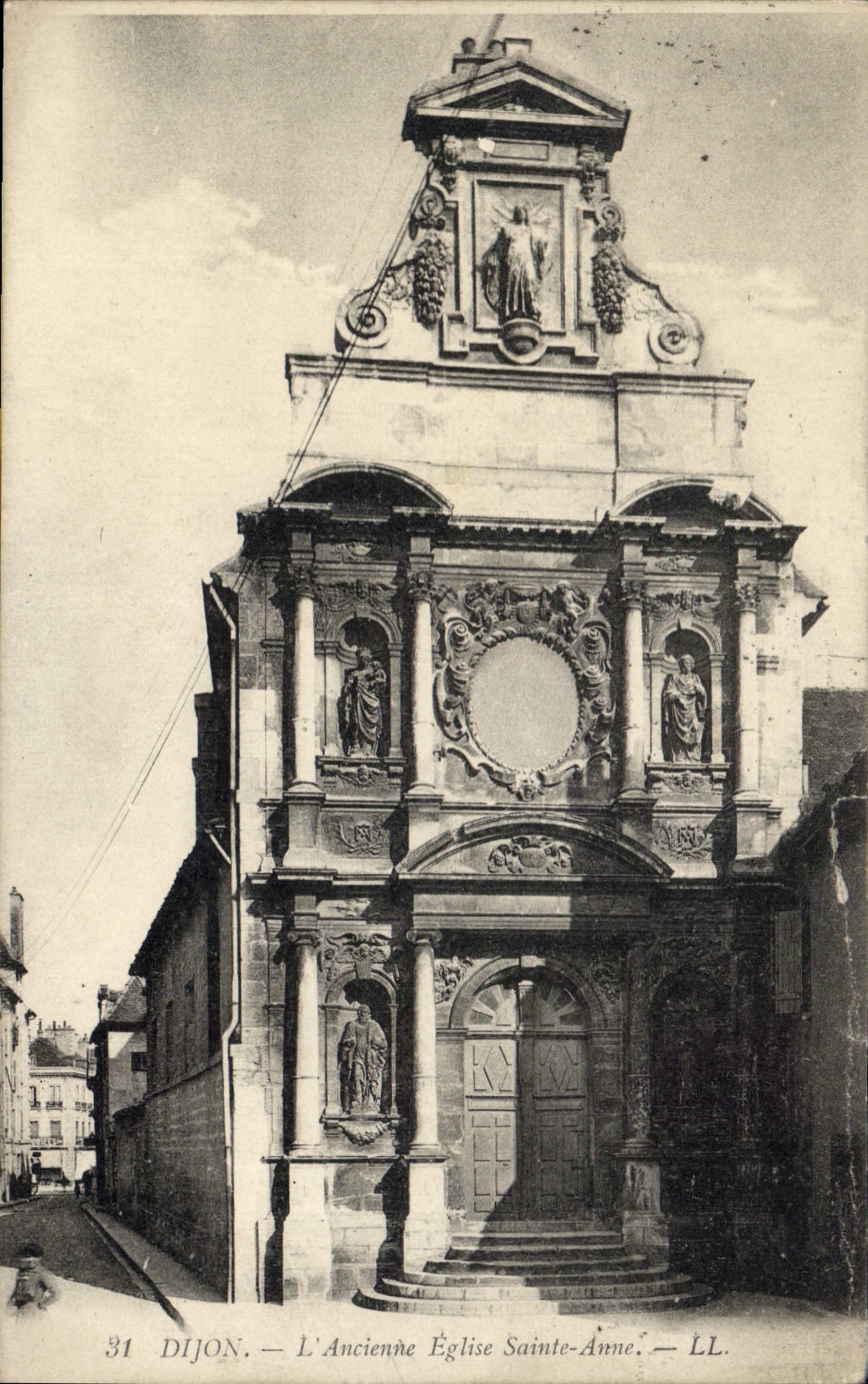 CPA Dijon L'Ancienne Eglise Sainte Anne 