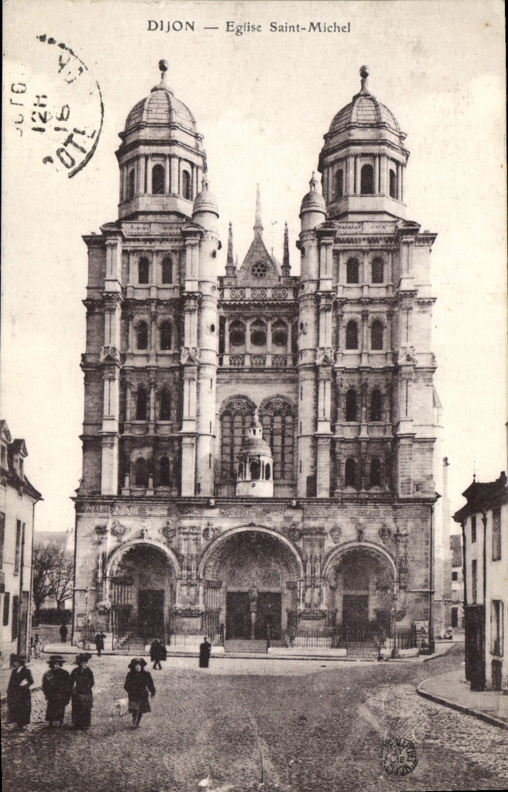 CPA Dijon Eglise Saint Michel 