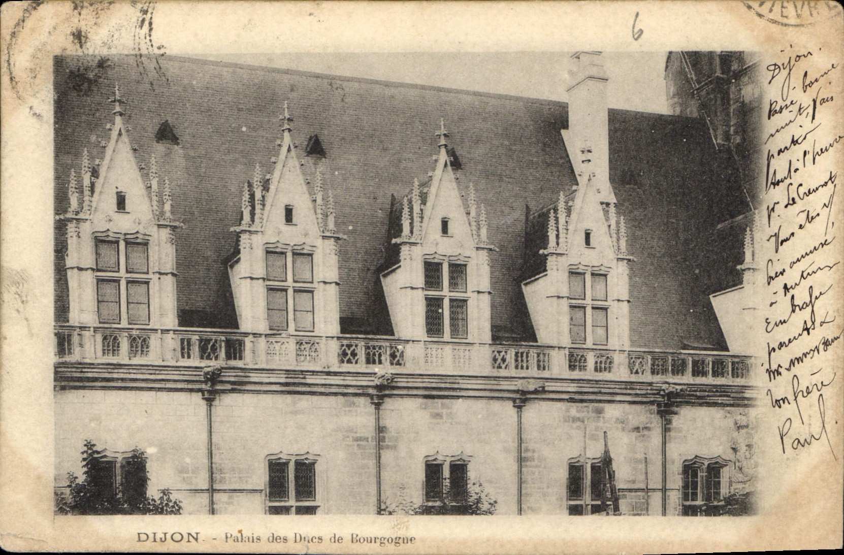 CPA Dijon Palais des Ducs de Bourgogne 