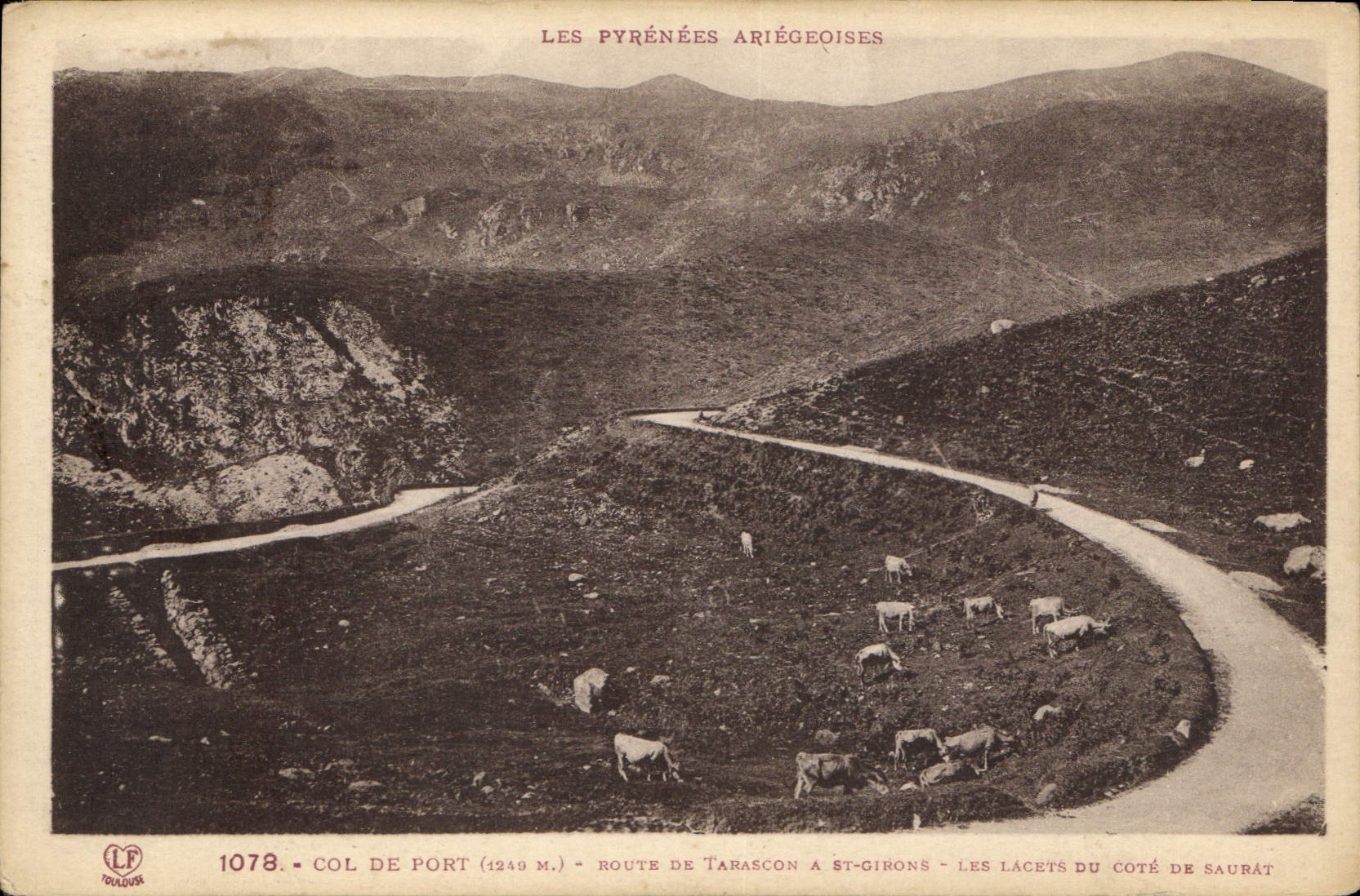 CPA Col de Port Route de Tarascon 