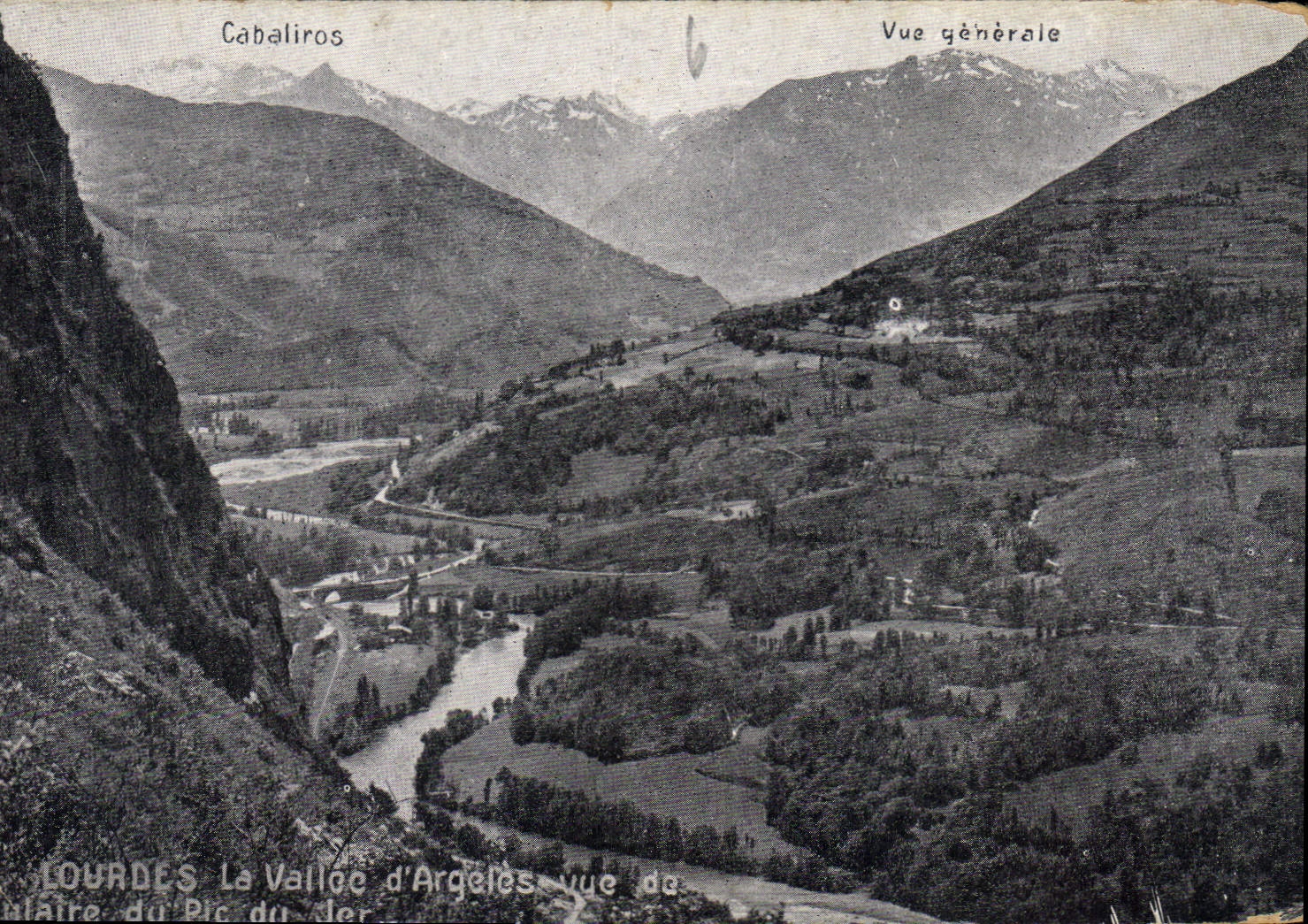 CPA Lourdes La Vallee d'Argeles 