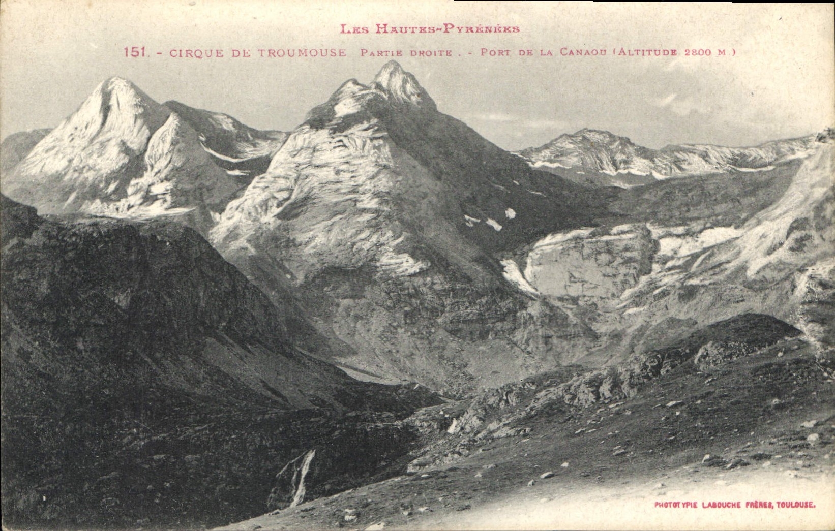 CPA Cirque de Troumouse Partie Droite Port de la Canaou