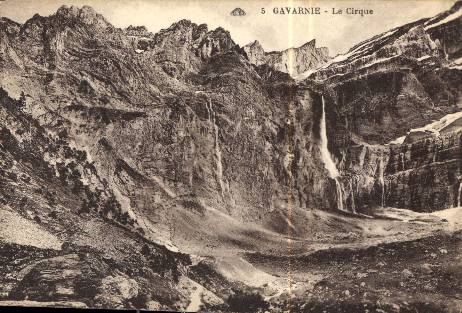 CPA Gavarnie Le Cirque 