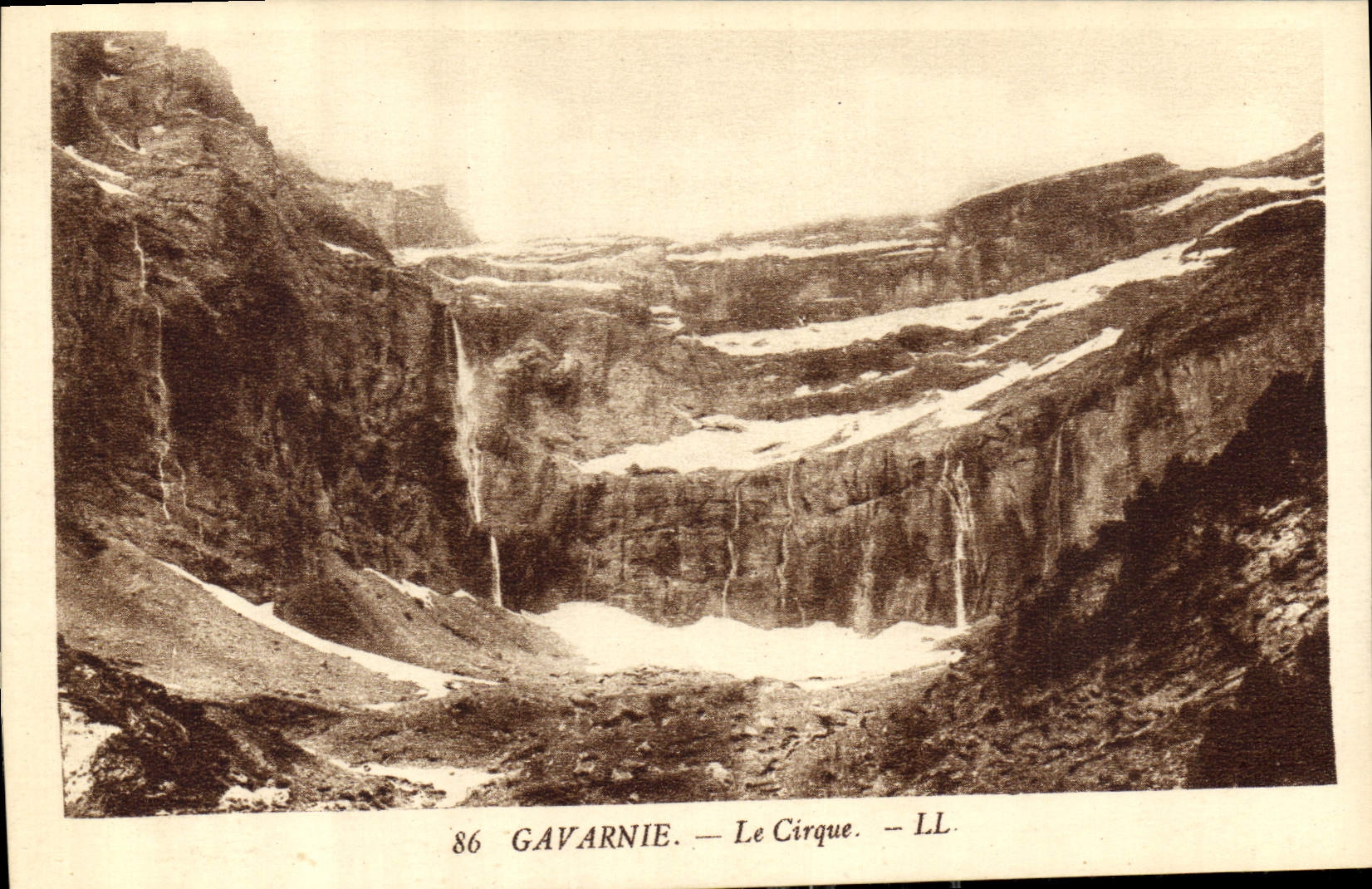 CPA Gavarnie Le Cirque 