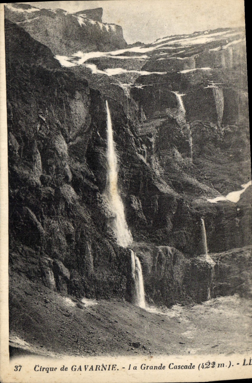 CPA Cirque de Gavarnie La Grande Cascade 
