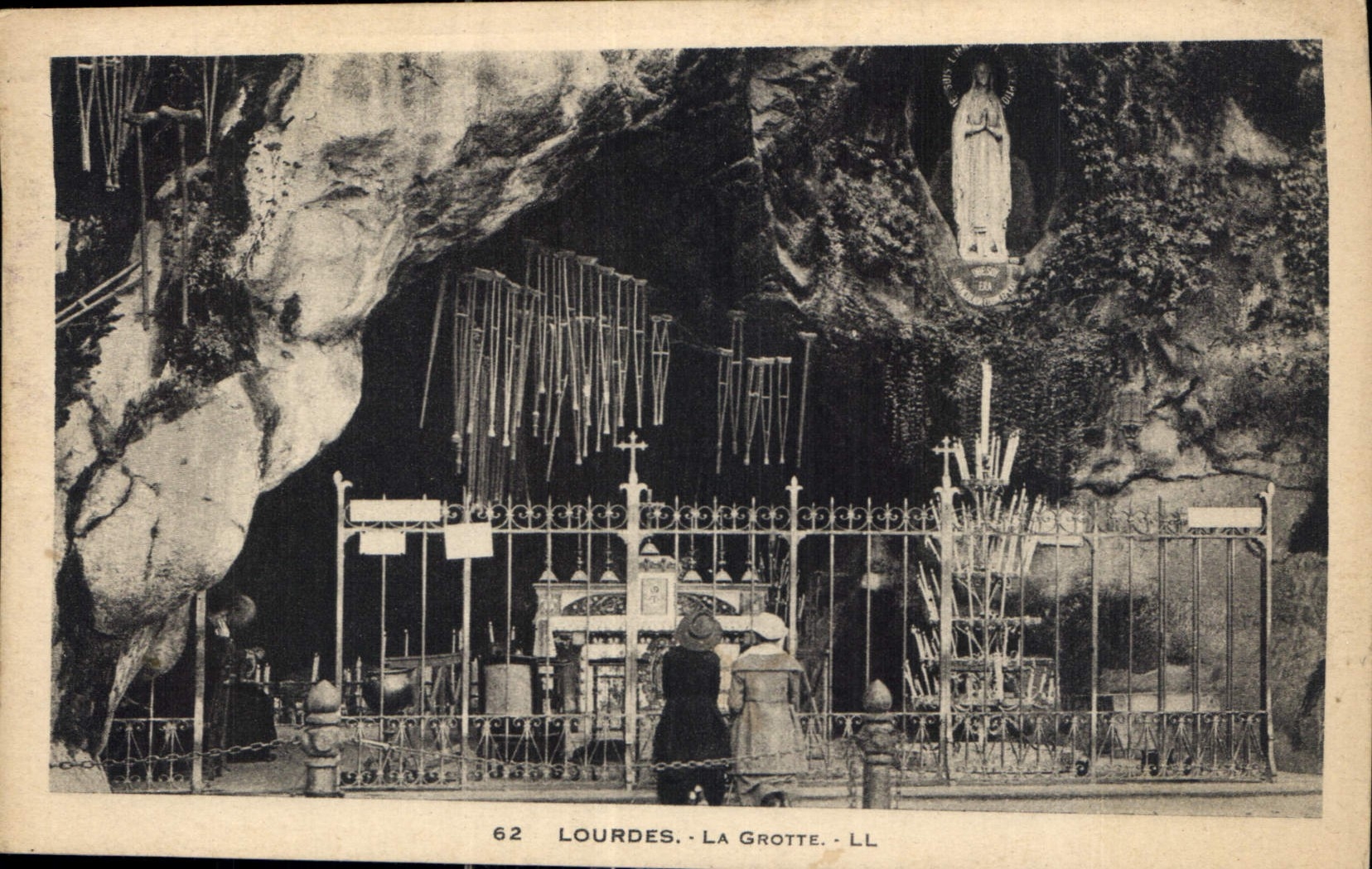 CPA Lourdes La Grotte 