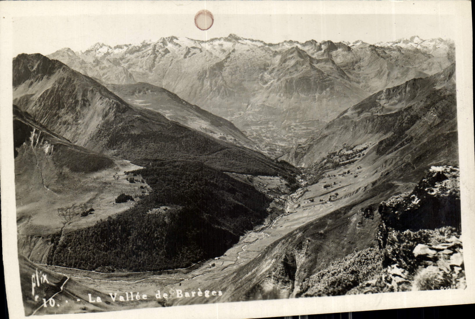 CPA La Vallee de Bareges 