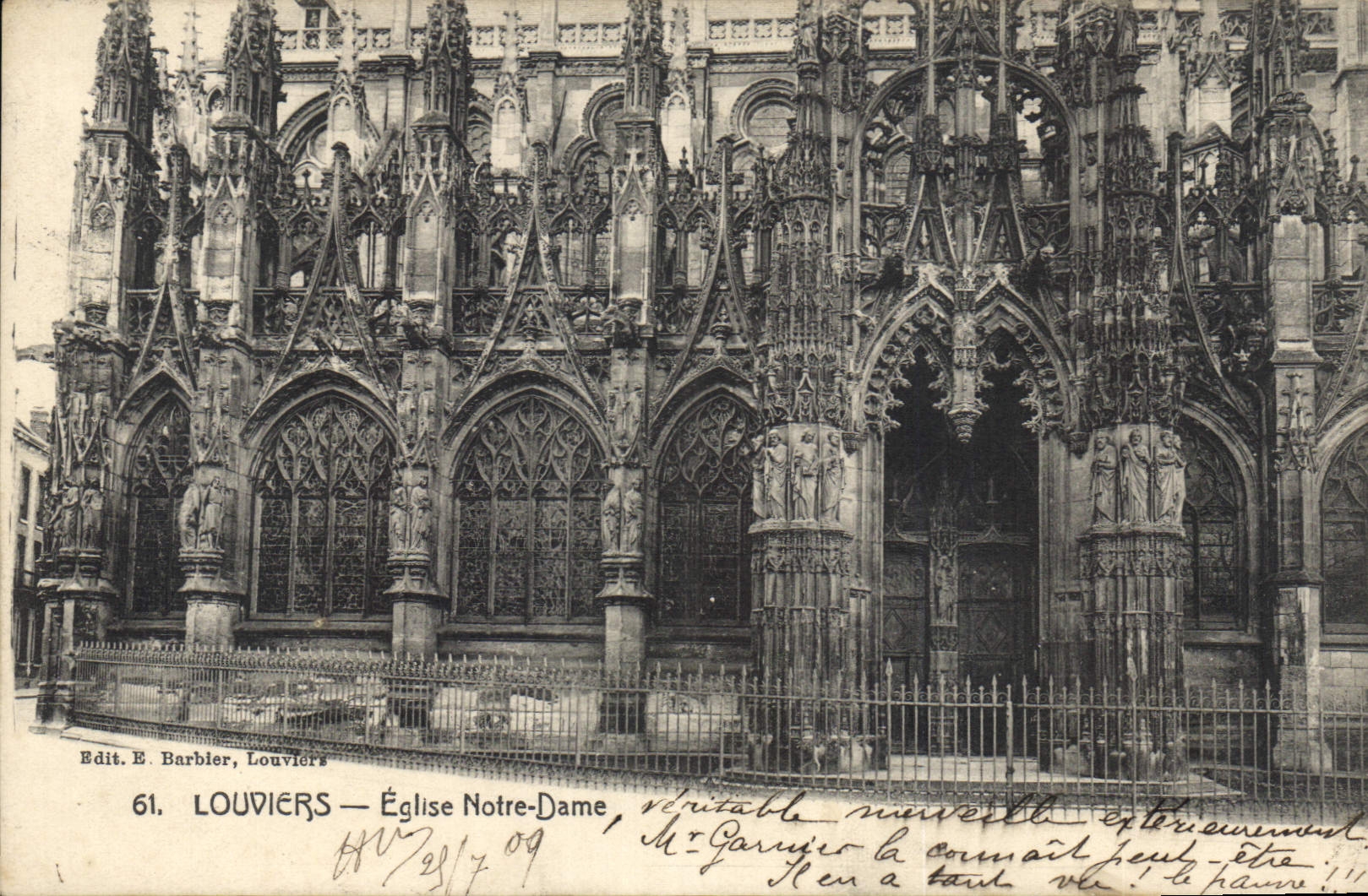 CPA Louviers Eglise Notre Dame 
