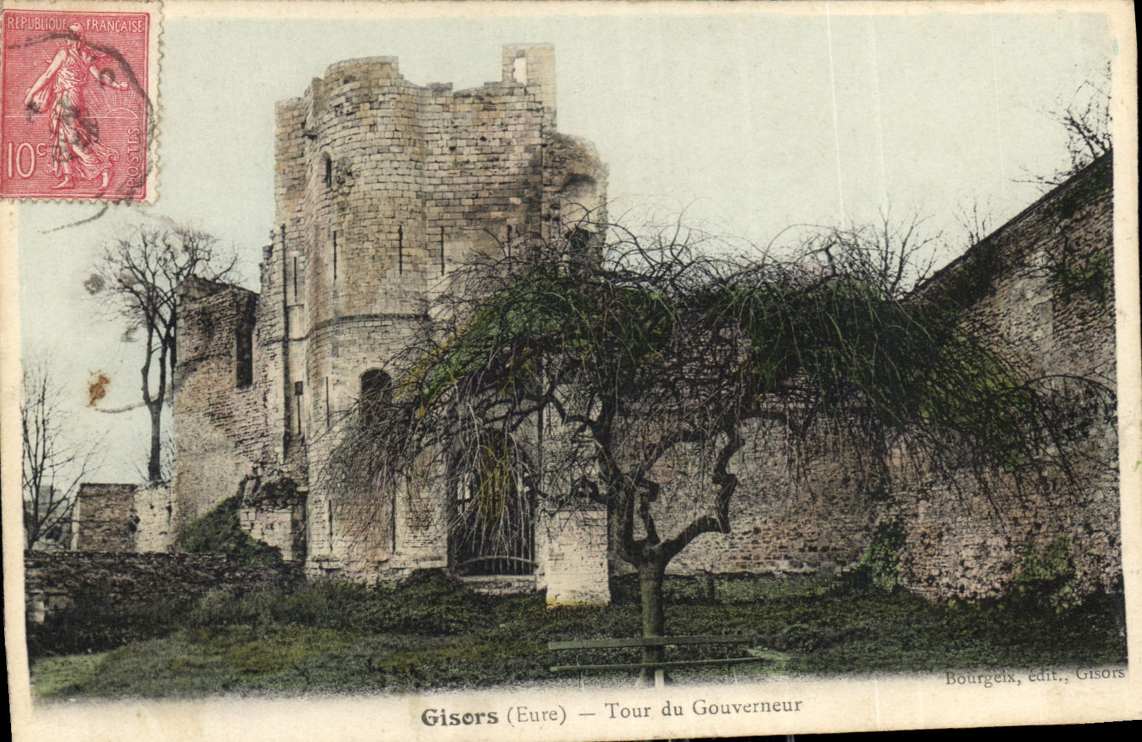 CPA Gisors Eure Tour du Gouvernour 