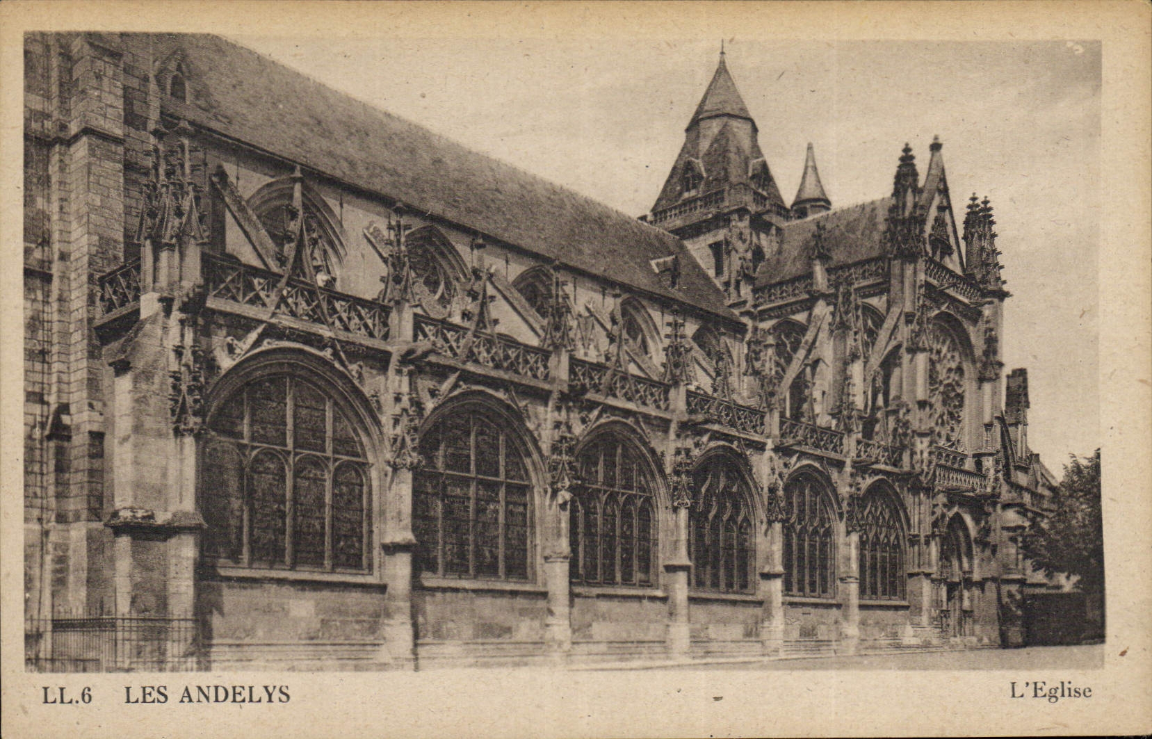 CPA Les Andelys L'Eglise 