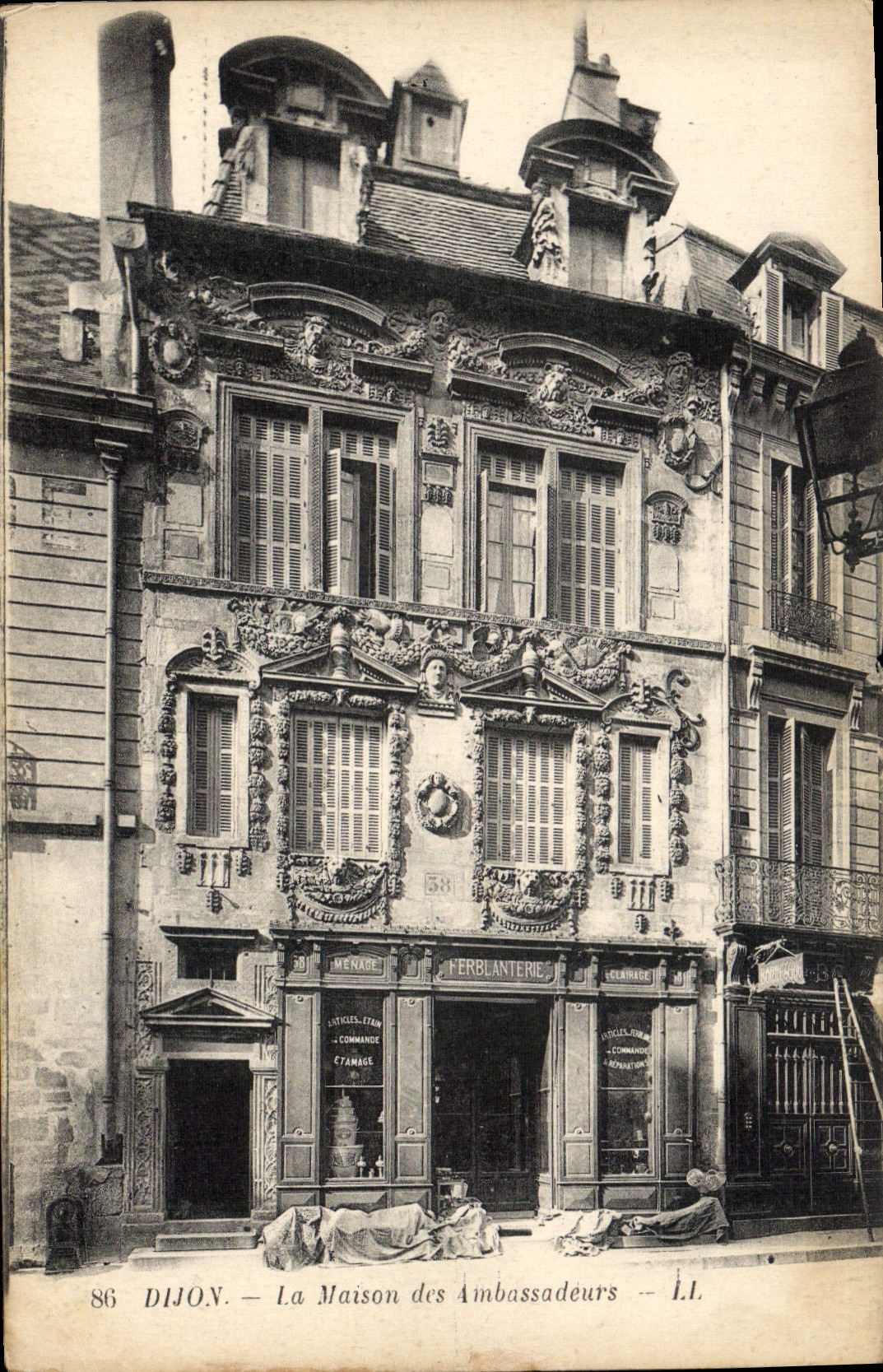 CPA Dijon La Maisond des Ambassadeurs 