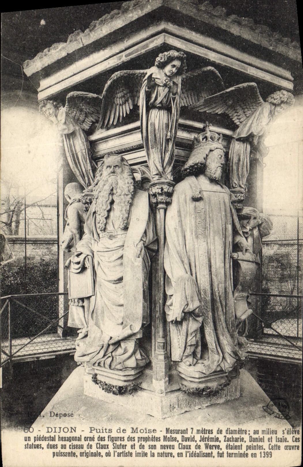 CPA Dijon Puits de Moise 