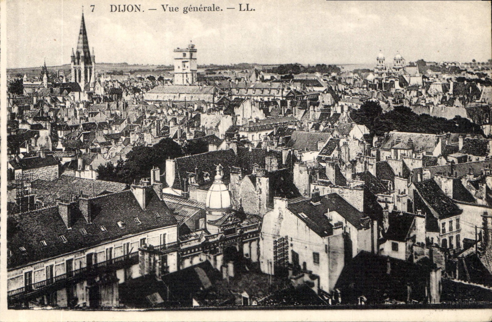 CPA Dijon Vue generale 